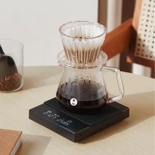 Balança TimeMore Black Mirror - CAFÉ FELIZ