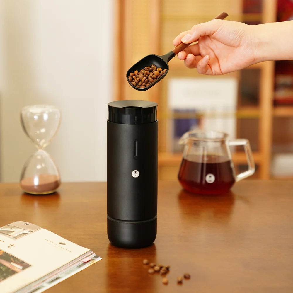 Moedor elétrico portátil TIMEMORE Whirly 01S - CAFÉ FELIZ
