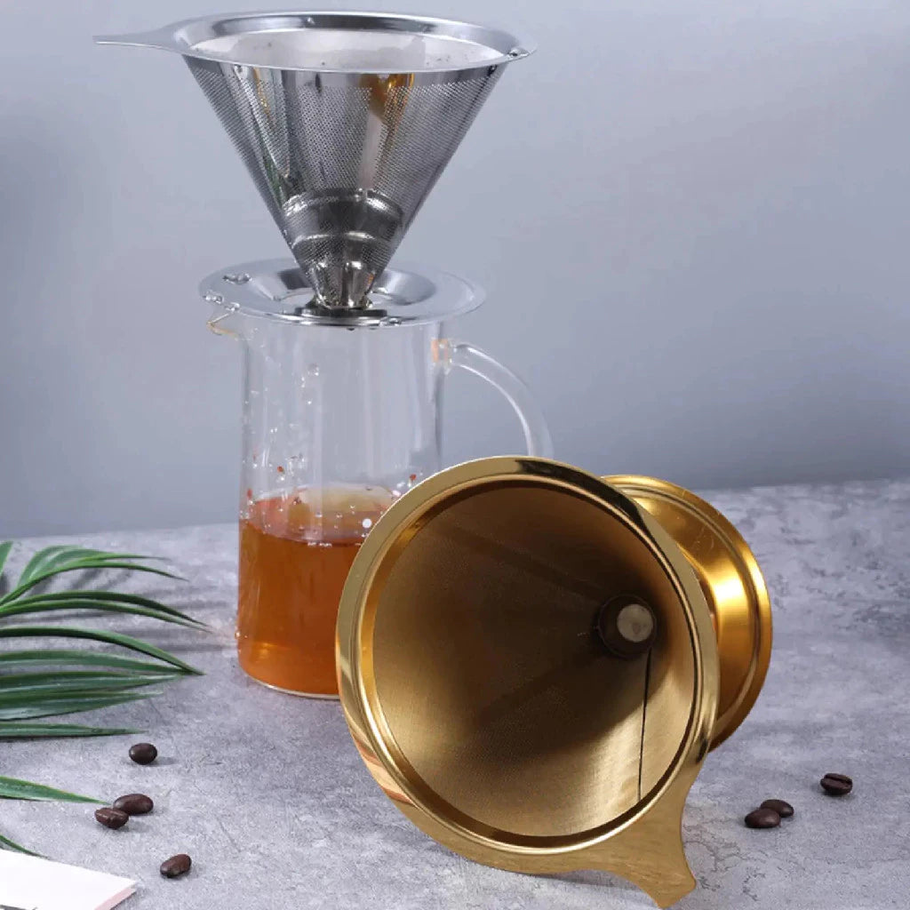 Filtro Aço Inox - CAFÉ FELIZ