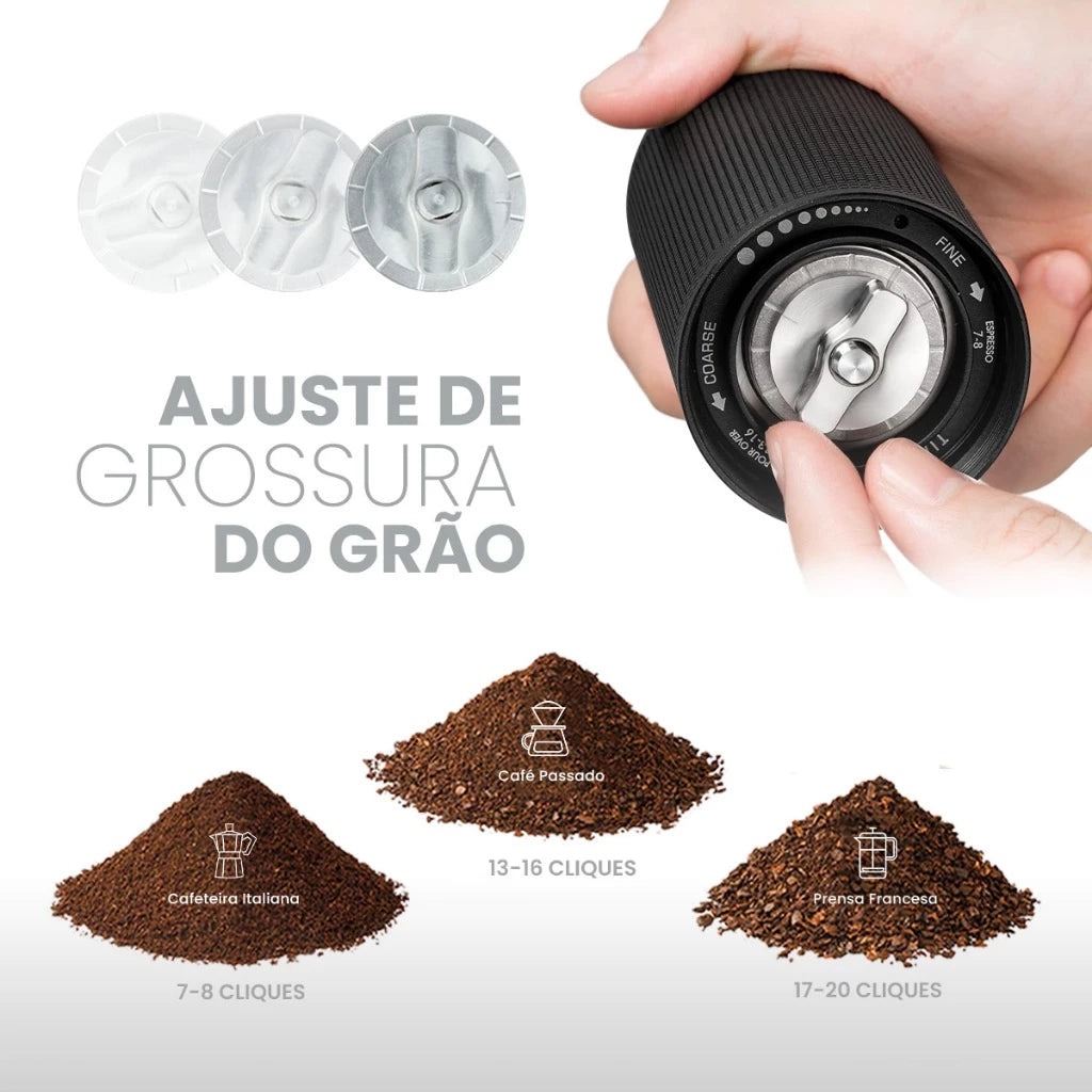 MOEDOR MANUAL TIMEMORE C3S - CAFÉ FELIZ