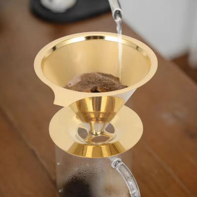 Filtro Aço Inox - CAFÉ FELIZ