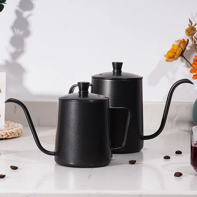 Chaleira de Gotejamento em Aço Inoxidável com Revestimento Antiaderente - CAFE FELIZ