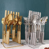 Jogo 24pcs talheres Titanium