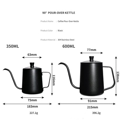 Chaleira de Gotejamento em Aço Inoxidável com Revestimento Antiaderente - CAFE FELIZ