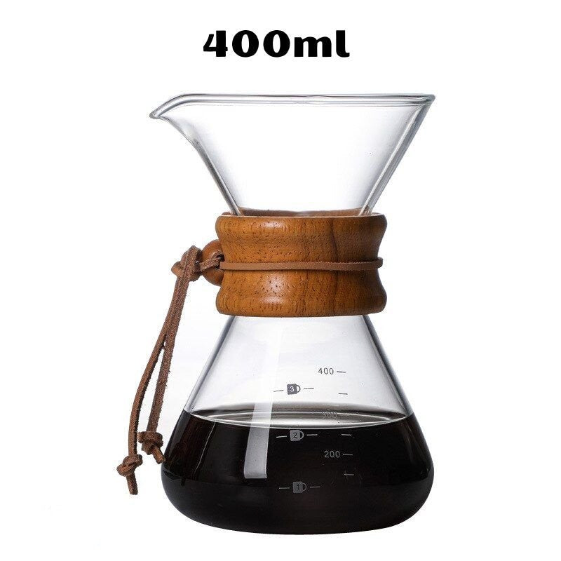 Cafeteira Classic estilo Chemex - CAFÉ FELIZ